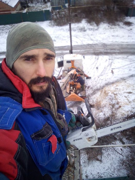 Обрезка плодовых деревьев. Спил деревьев