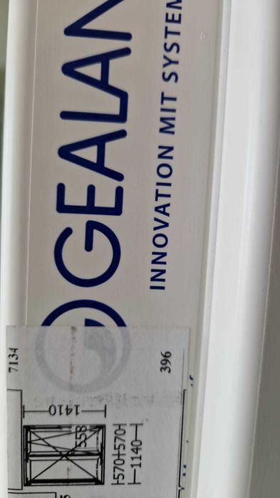 Fereastra termopan alb