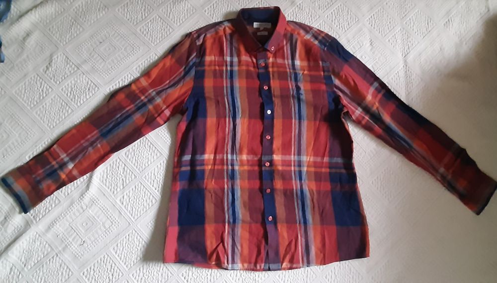 Camasa,U.S. POLO ASSN marimea L model slim fit