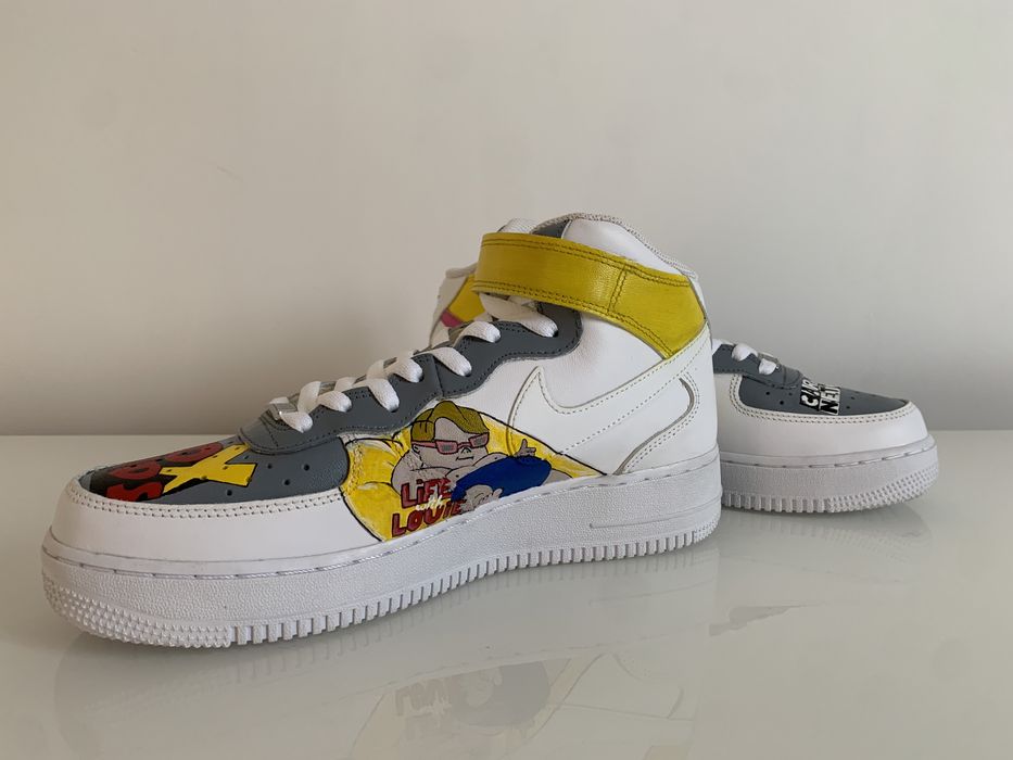Nike air force one pictati custom