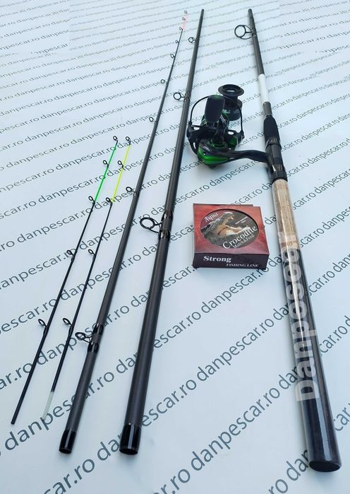 SET 2 Lansete SENSE FEEDER 3,90m + 2 Mulinete SPARKLER 4000 + 300m fir