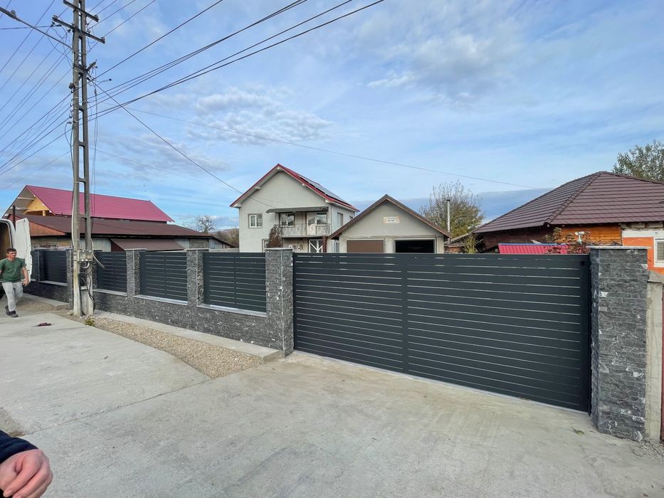 Porti garduri balustrade din aluminiu