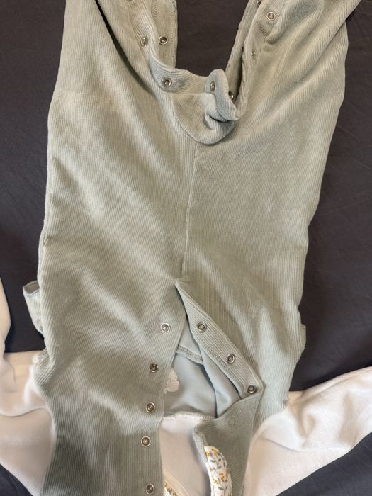 Salopeta verde unisex iDO marimea 74