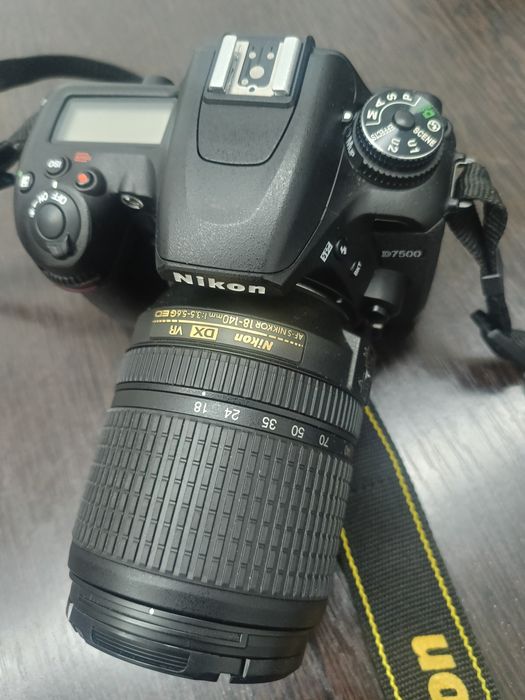 Фотокамера Nikon D7500 Kit 18-140 ED