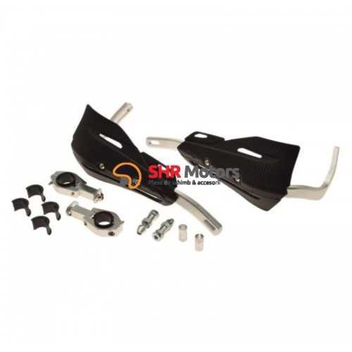 Kit handguard ATV Enduro Cross diverse culori insertie aluminiu