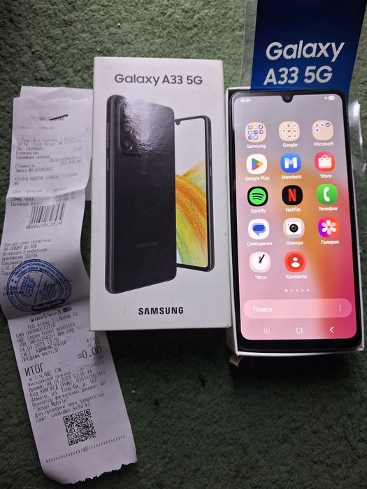 Продвм телефон самсунг Galaxy A33  5G 128 гб.