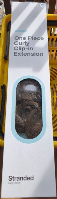 Extensie de păr creț cu clips din o singură bucată, 20" - Culoare #2/5