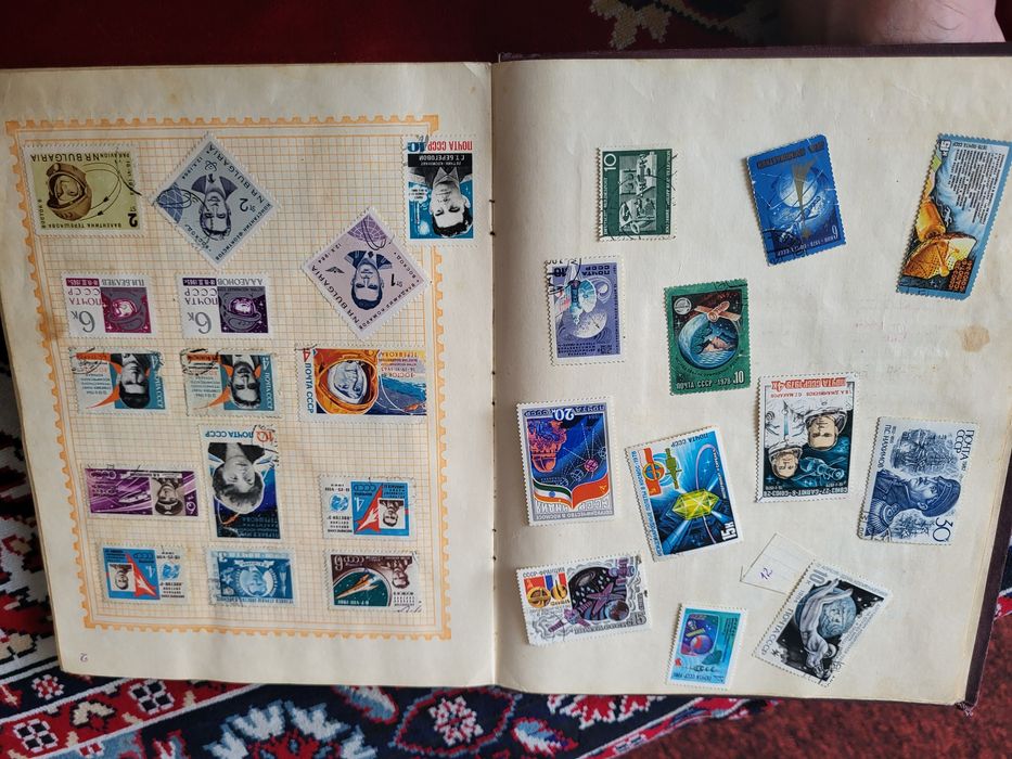 Почтовые марки альбом