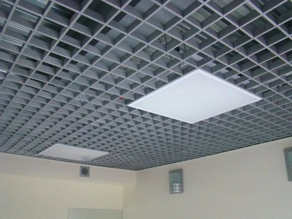 Подвесной потолок Грильято 100*100