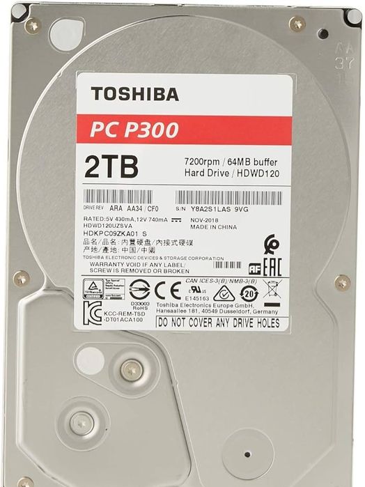 Hard disk toshiba 2tb