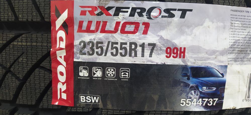 235/55R17 RoadX WU01