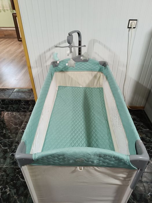 Детска кошара Cangaroo - Indiana, мента