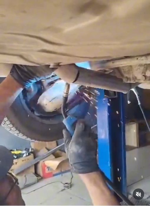 СТО, сварка кузова, ланжеронов