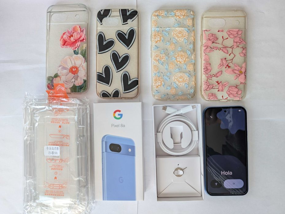 Pixel 8A 128 GB с подаръци  и гаранция