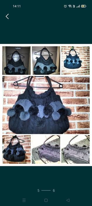 Haine și genți damă.