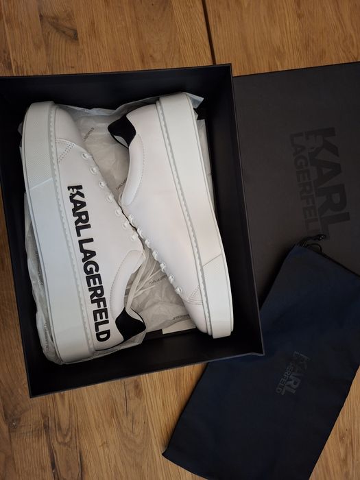 Кожени кецове Karl Lagerfeld