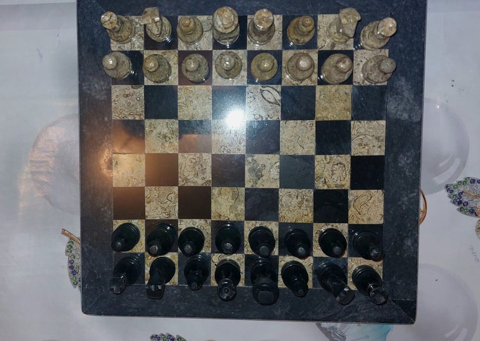 Мраморный шахмат