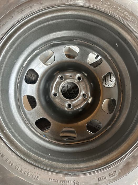 Vand Jante Aliaj Nissan/Duster, anvelope 215/55/17, M S. Dot 2021.