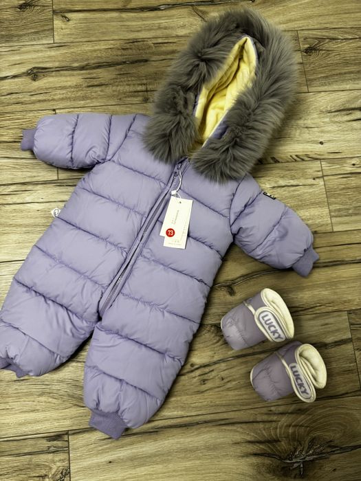 Детский зимний комбинезон