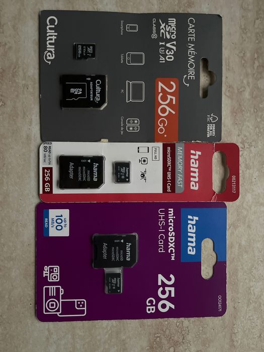 Sandisk Extreme Pro 256 gb și HP x911 1 Tb