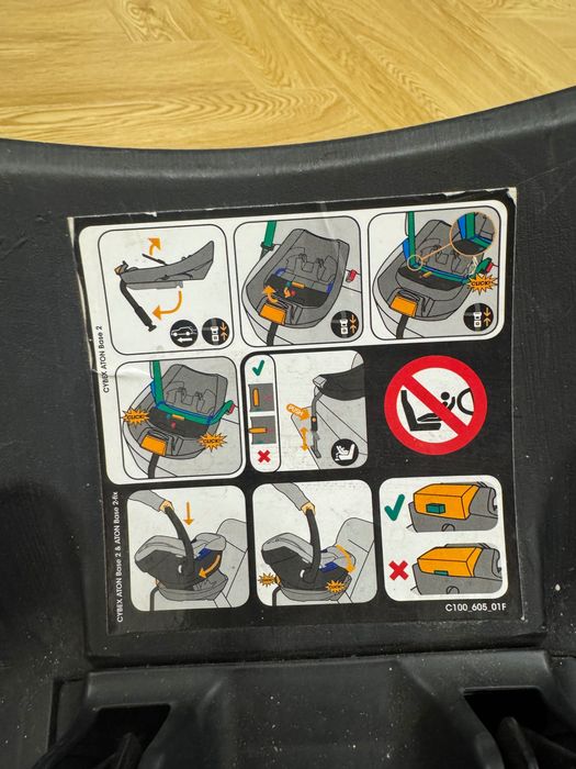 Автолюлька cybex aton 4