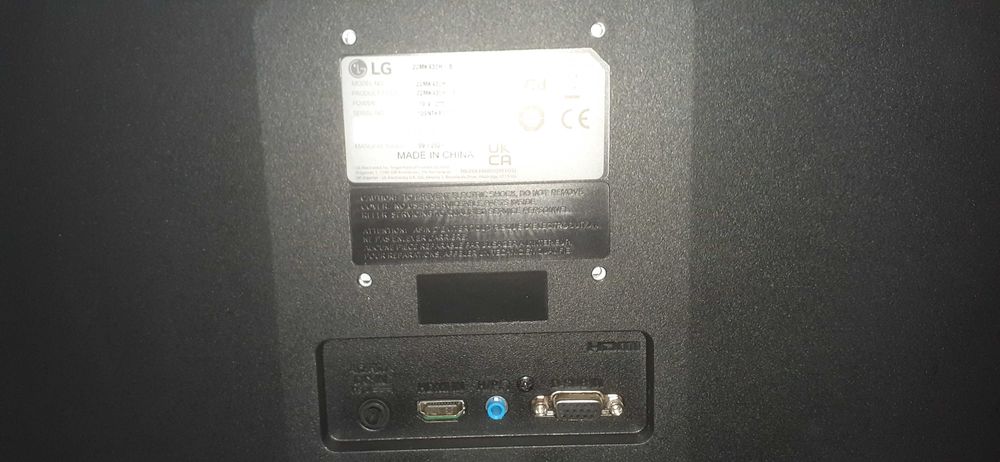 Monitor LG gaming LED IPS LG 21.5", Full HD, FreeSync, Negru, 22MK430H