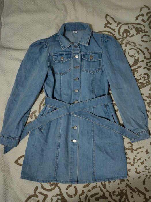 Дънкова туника/къса рокля