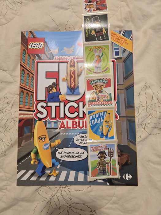 Album Sticker Lego Carrefour Complet 48/48