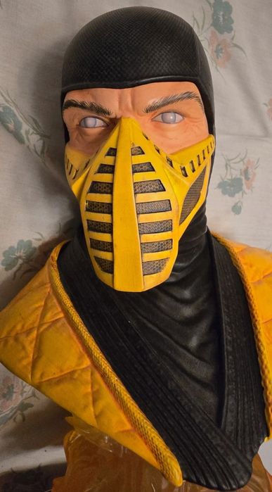 Figurina Diamond Select Mortal Kombat 11:Scorpion Legends Bust 25cm