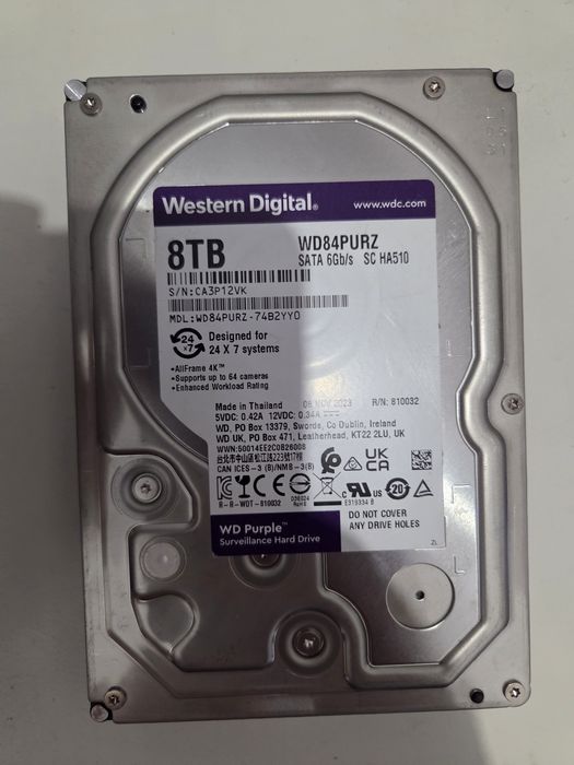 Hdd 8 tb folosit
