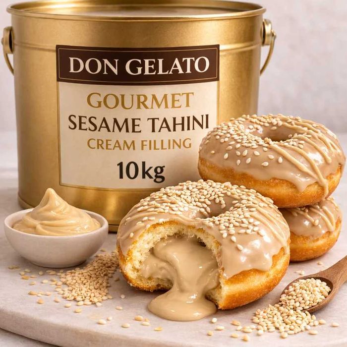 Гурме крем пълнеж със сусамов тахан Don Gelato | 1 кг / 3 кг / 10 кг