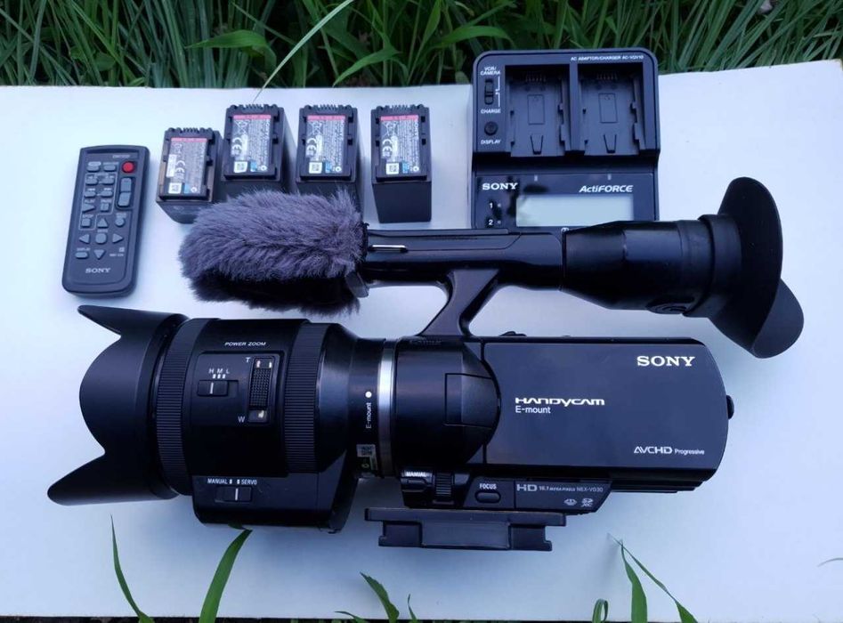 Sony NEX-VG30 . sony vg30