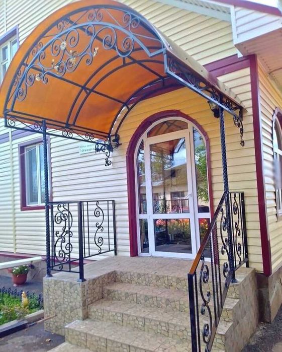 навесы перила  козырьки