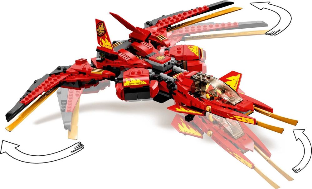 LEGO Ninjago 71704 - Luptatorul Kai / Kai Fighter