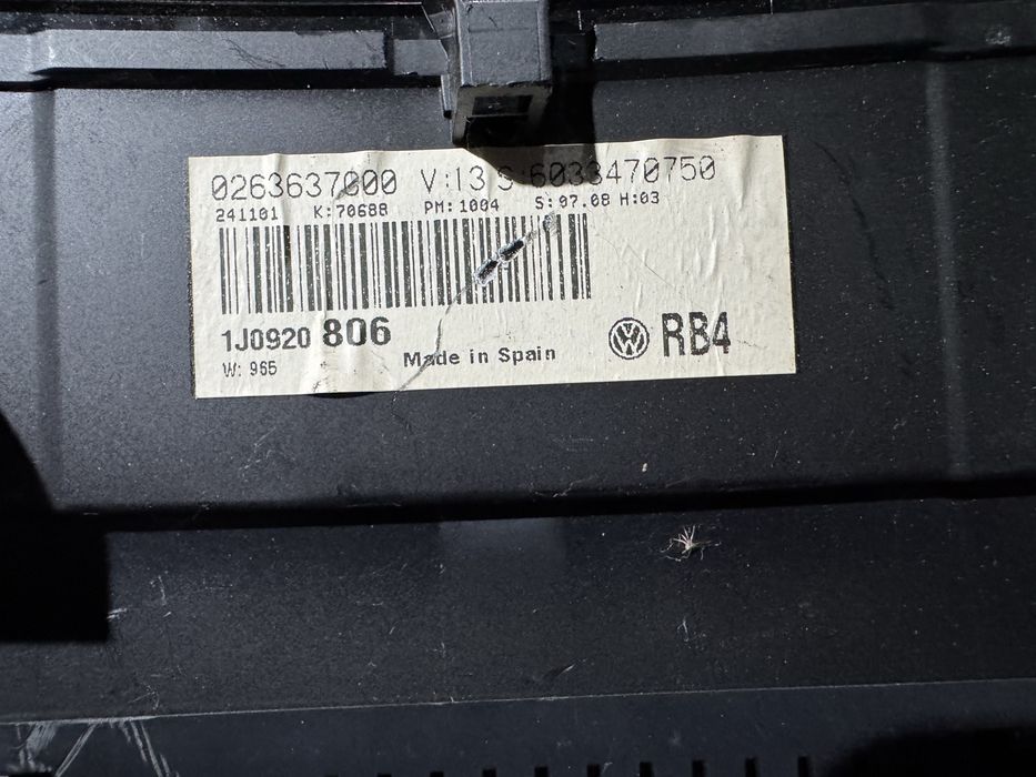 Табло за Голф 4 РБ4 бензин