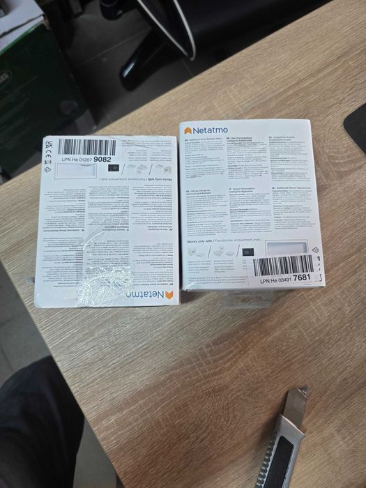 Cap Termostat Smart NETATMO NAV-EN, Wi-Fi, alb