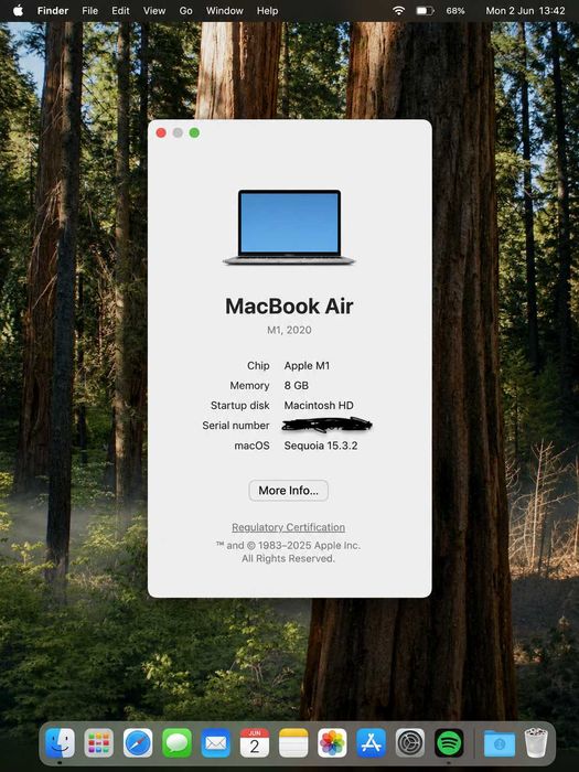 MacBook из США - Air / M1 / 8GB / 256GB