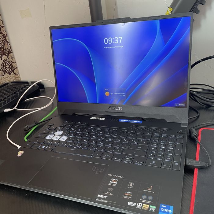 Игровой ноутбук Asus Tuf Dash i7/RTX3060
