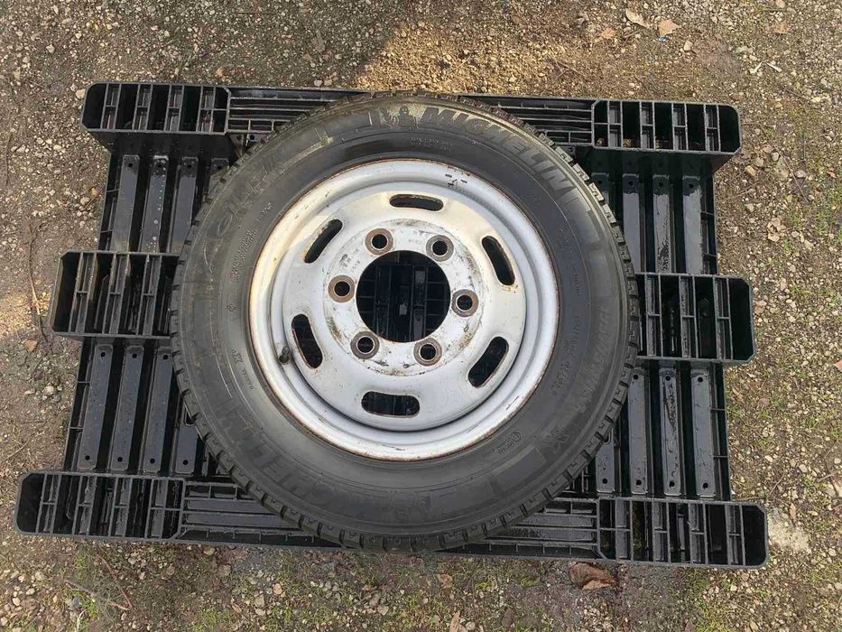 Резервна гума+джанта 16" 6x170 за ДВОЙНИ ГУМИ Iveco Daily(2006-2025)