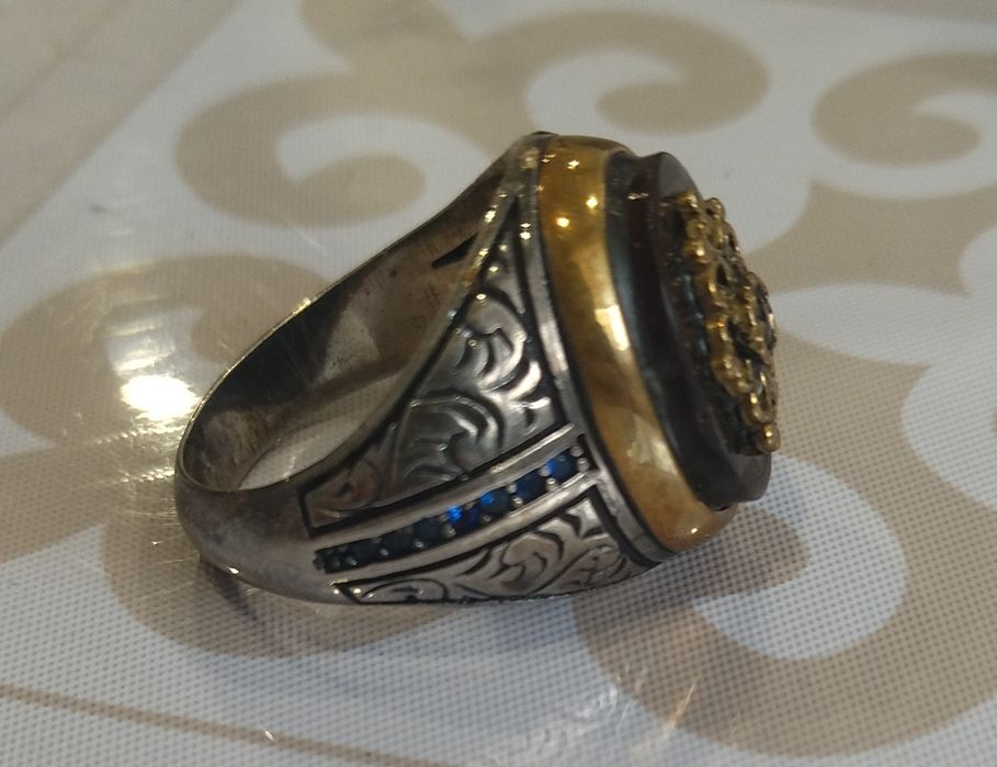 Серебряная печатка мужская