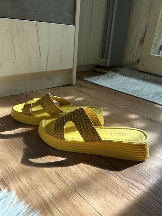 Летни чехли/обувки от естествена кожа