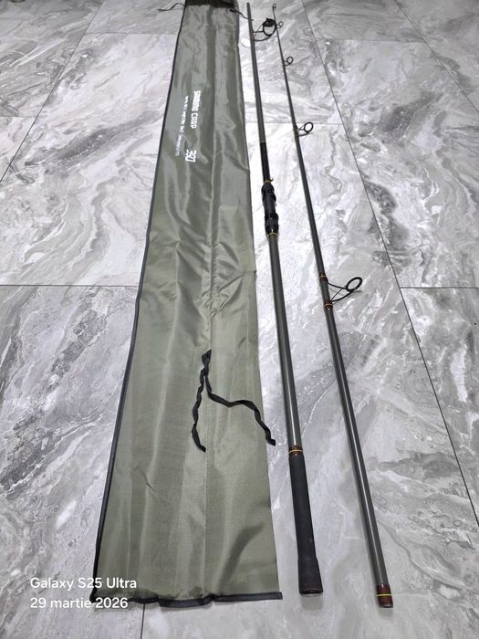 SET 3 Lansete CRAP din carbon Saimino MO2 3,90m din 2 tronsoane 4 lbs