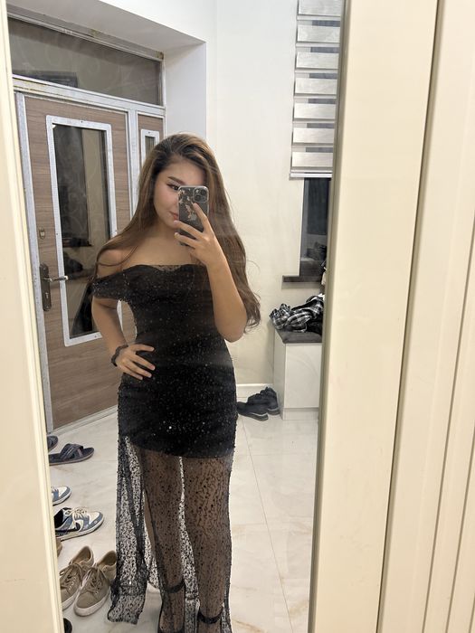 Кара койлей /чёрное платье