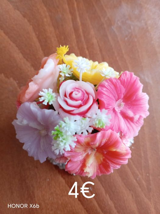 Бюджетни подаръчета от сапунени цветя