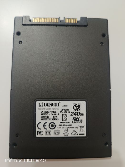 Продам жёсткий SSD диск для ноутбука