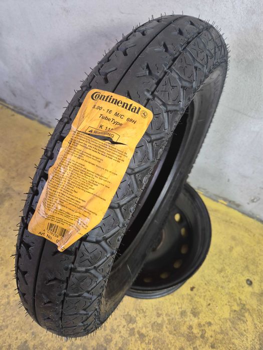 1 Anvelopa MOTO - 5.00-16 69H - Continental K112 - NOUA - DOT 2022  !