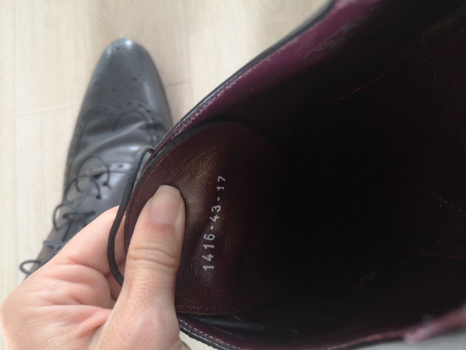 Pantofi eleganți negri Denis pt bărbați