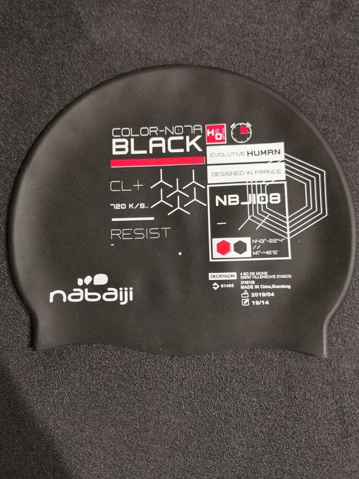 Cască de înot silicon NABAIJI, mărime universală, păr voluminos