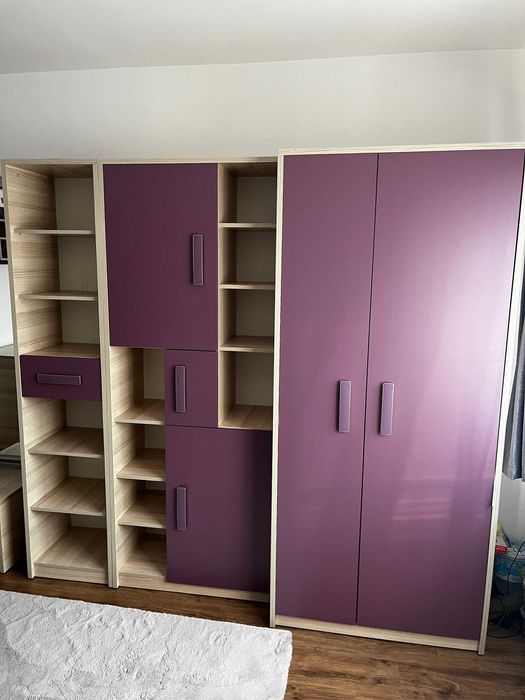 Mobilă tineret set complet IMPECABILĂ
