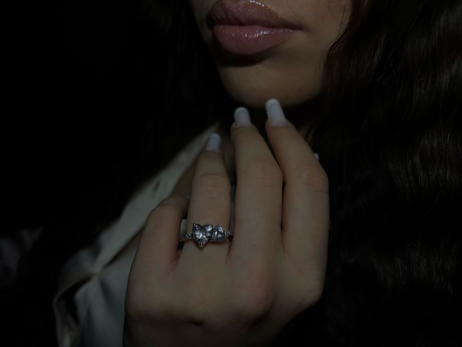 Inel “Two Hearts, One Promise” s925